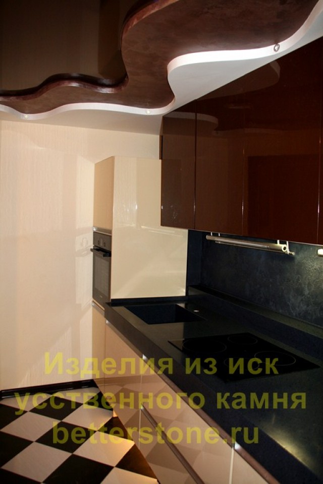 Красота и практичность кухонного интерьера