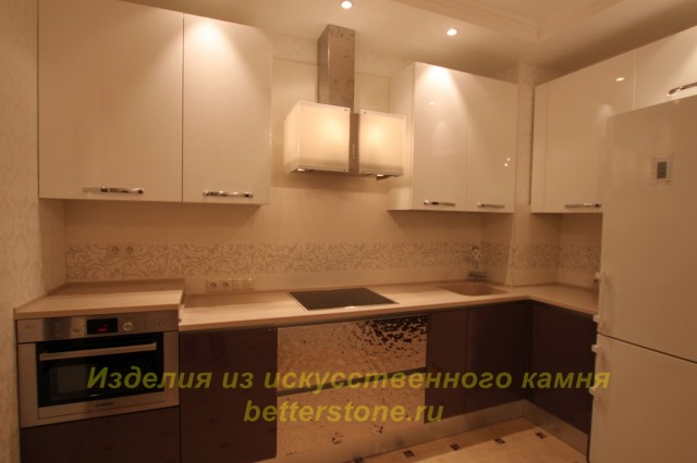 Столешница угловая с мойкой