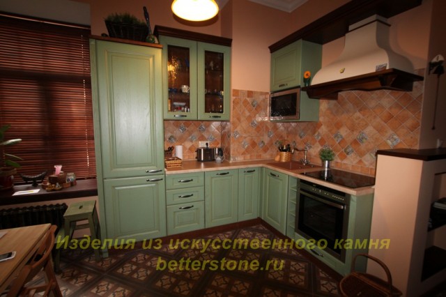 Светлая столешница
